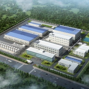 现代工业厂房3D模型下载